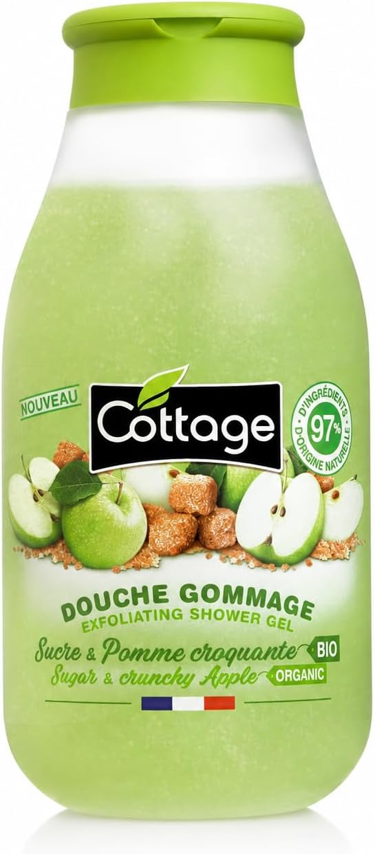 Peeling Peeling - Organiczny cukier i chrupiące jabłko - 97% składników pochodzenia naturalnego