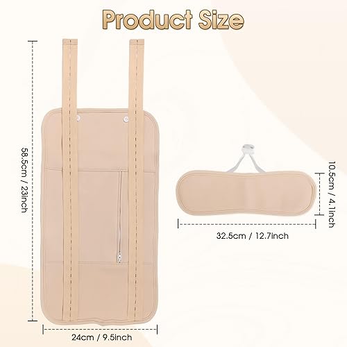 Miniatura 5 de Juego de 2 piezas de aceite de ricino, kit de compresión, paquete de aceite de ricino orgánico reutilizable, paquete de aceite de ricino de ajuste