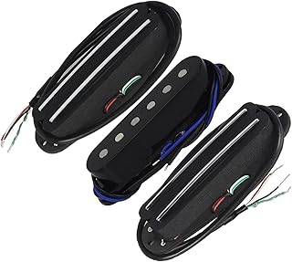 3pcs Pickup Set Single Coil Pickups Black For SSS Electric Guitar guitar pickup set