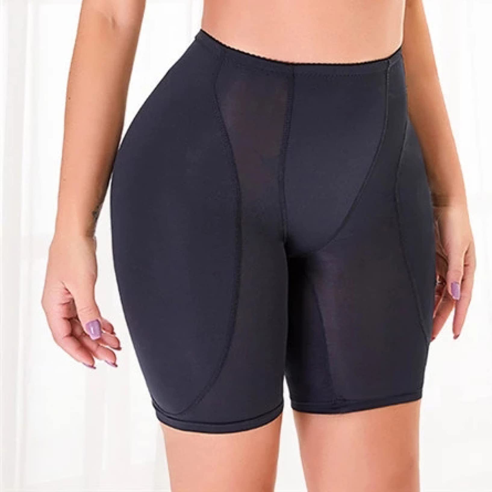 Wyszczuplające damskie nakładki na biodra z bielizną modelującą ujędrniającą brzuch i wygodną rozciągliwą bielizną - S/M/L/XL/2XL/3XL/4XL/5XL/6XL Baterie domowe