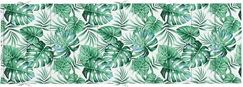 Miniatura 5 de Cojín para tumbona con patrón de hojas, cojines de tela Oxford para sillas de Comedor para sillas de patio al aire libre, cojines de repuesto para