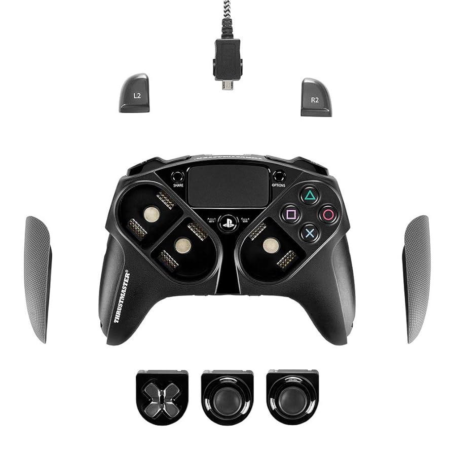 スラストマスター  Thrustmaster eSwap Pro Controller PS4 コントローラー キー配置/割当のカスタマイズ可 ESWAP PRO CONTROLLER - | Thrustmaster