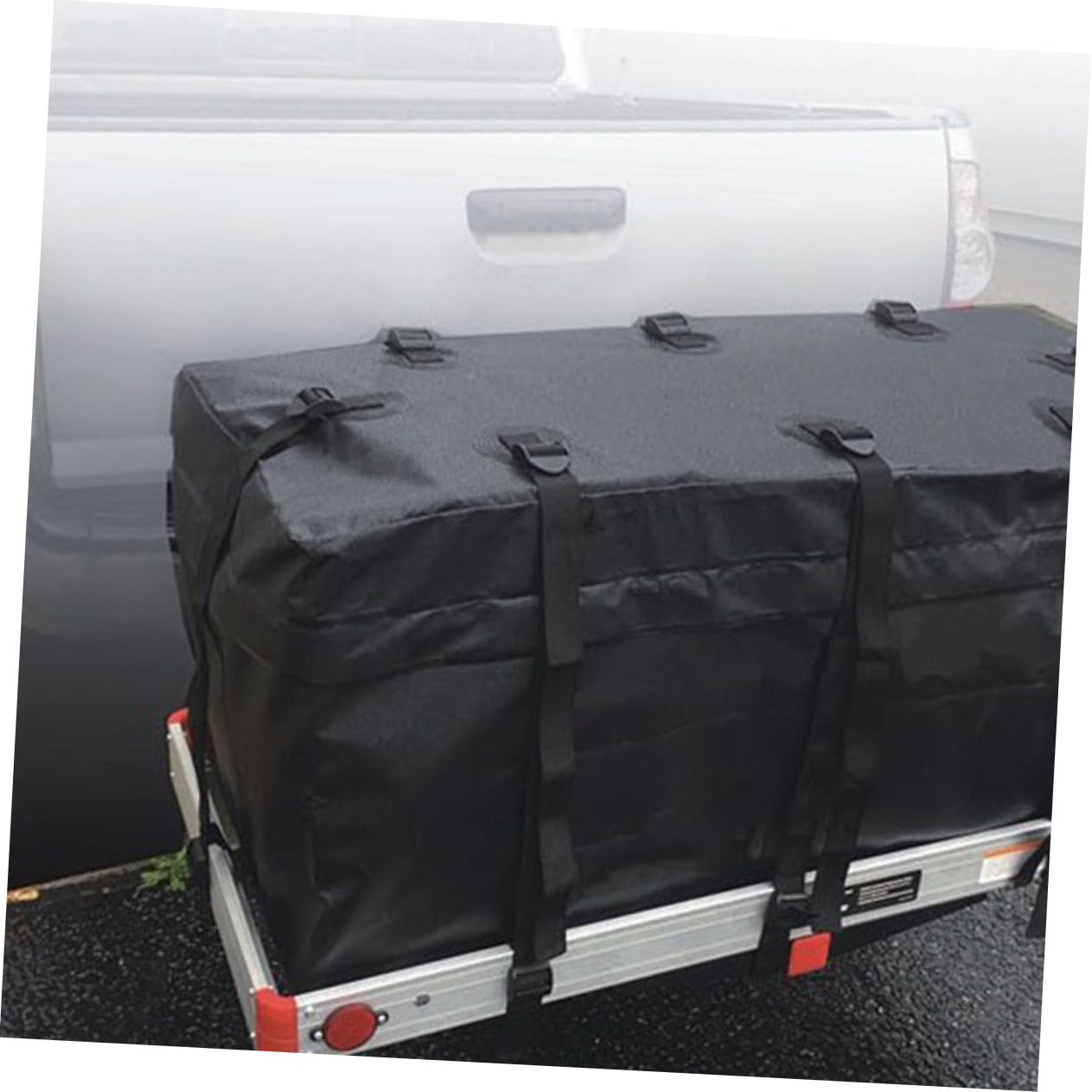 TOYANDONA Dachgepäcktasche mit 11 Kubikfuß Fassungsvermögen und Tragbarem Design aus 600d Oxford Stoff für Auto Dachträger und Fahrzeuggebrauch