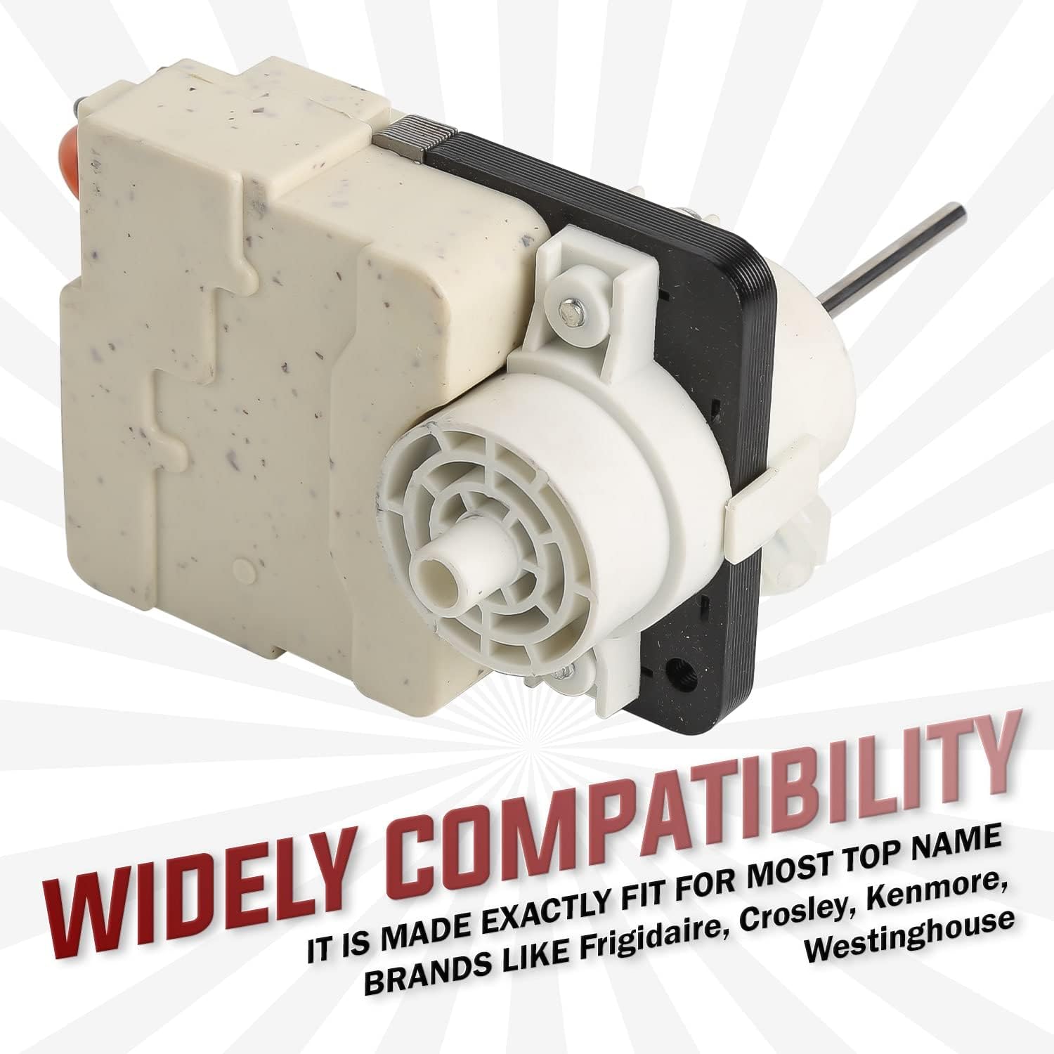 242077702 242077705 Refrigerator Evaporator Fan Motor by Seentech - Compatible with Fri-gidaire, Kenmore Refrigerators – Replaces 5304514392 A03788604 242077701 242219201 AP6892595