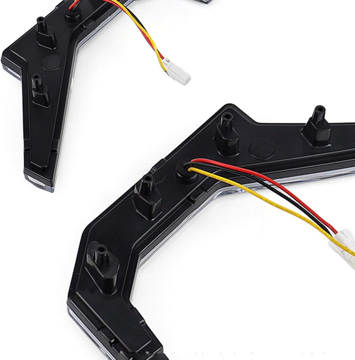 Grille Accent Fang Led Lights for Polaris RZR XP 1000 2014-2018 for ZR 900 XC 900S 2015-2020 Grill Turn Signal Light Grill Signature Lamps