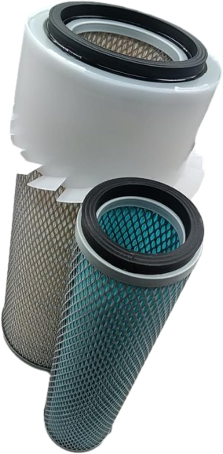 FridayParts Air Filter Set 600-181-9240 600-181-9340 6001819240 6001819340 Compatible for Komatsu Rock Drill BP500-3 Replacement