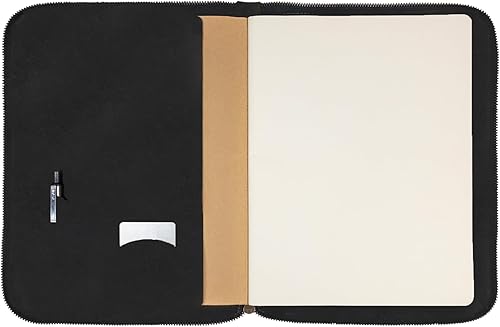 Miniatura 4 de Hide & Drink, Zippered Journal Cover for Moleskine Notebook, XL Size (7.5 x 9.75 in. Notebook NOT Included) Full Grain Leather, Handmade, Slate Blue