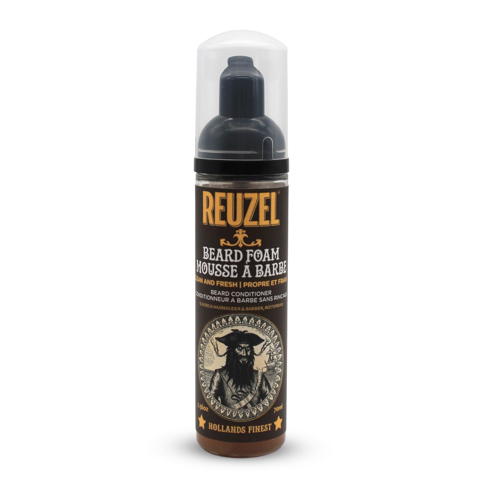 Reuzel Clean & Fresh Beard Foam, desodorizes Beard, 70 ml - Espuma para barba