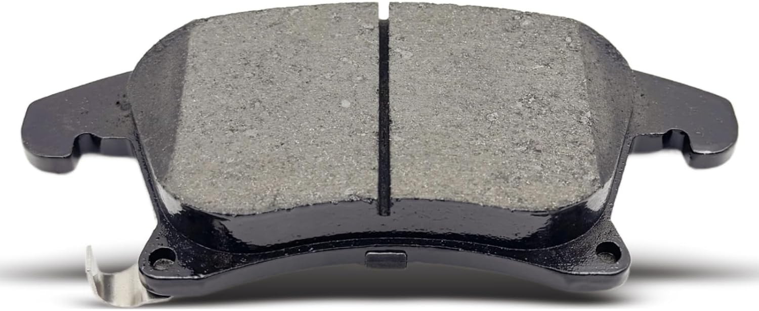 D1653 D1665 Front Rear Ceramic Brake Pads Set Fit For 2013-2018 Ford Fusion,For 2019-2020 Ford Fusion SE/Police Responder Hybrid/SSV Plug-In Hybrid,For 2013-2020 Lincoln MKZ(8 pcs)