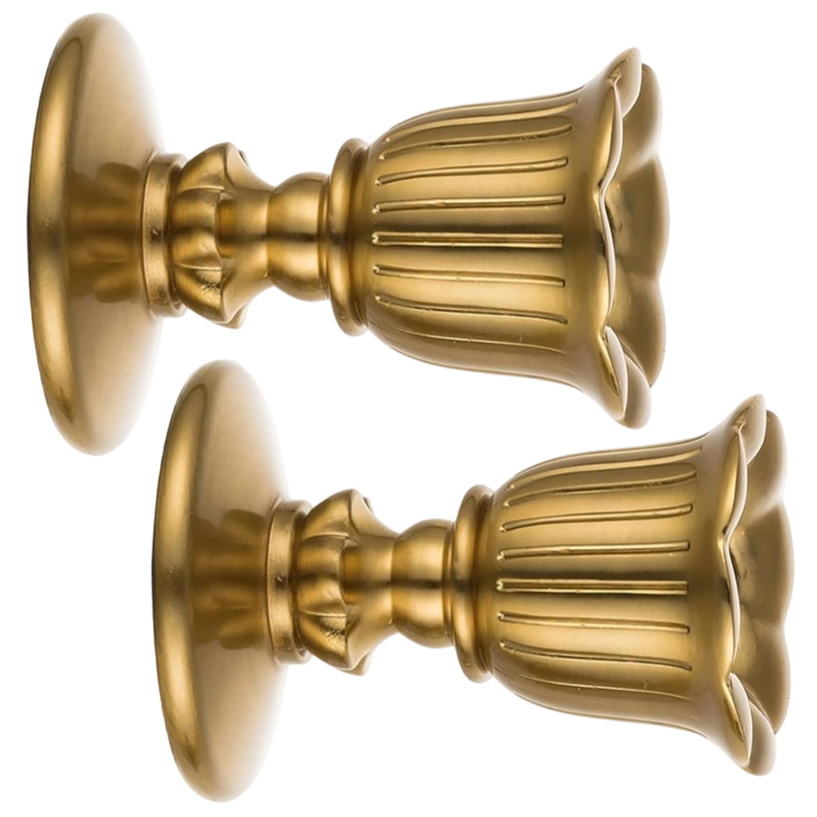 Buxuaaaa Retro Candlestick Holders Copper Taper Holders for Table Centerpiece Wedding Christmas Home Decorations Home Decors Centerpieces for Table