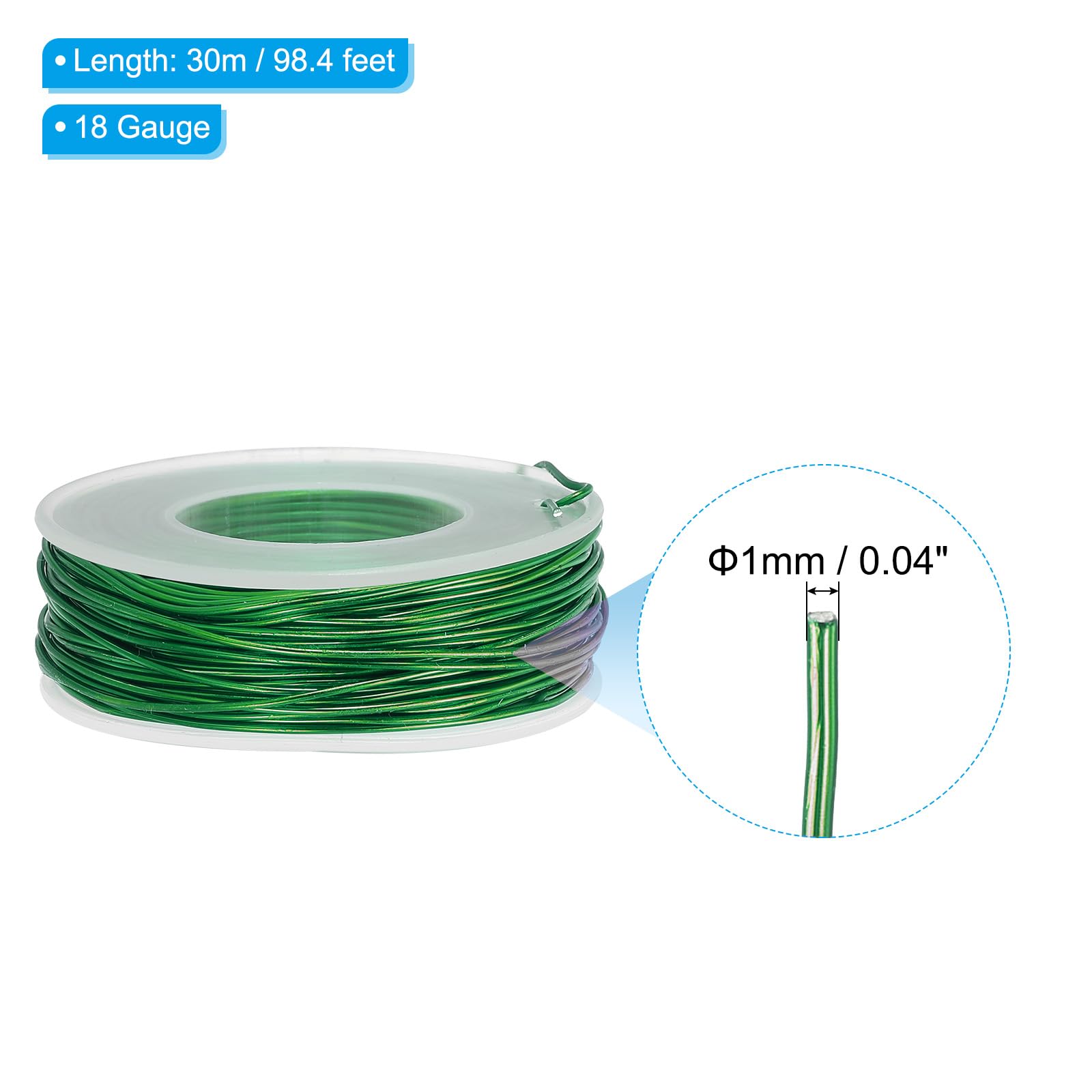 PATIKIL 100 Feet Aluminum Craft Wire - Image 2
