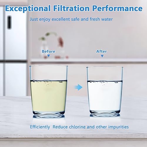 Miniatura 6 de Paquete de 2 filtros de repuesto para grifo compatibles con filtro Brita 36311, sistema de filtro de agua en grifo, FR-200, FF-100, 4 meses100