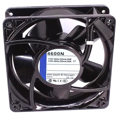 4600N AC 115V 20W 119x119x38mm Server Square Cooling Fan