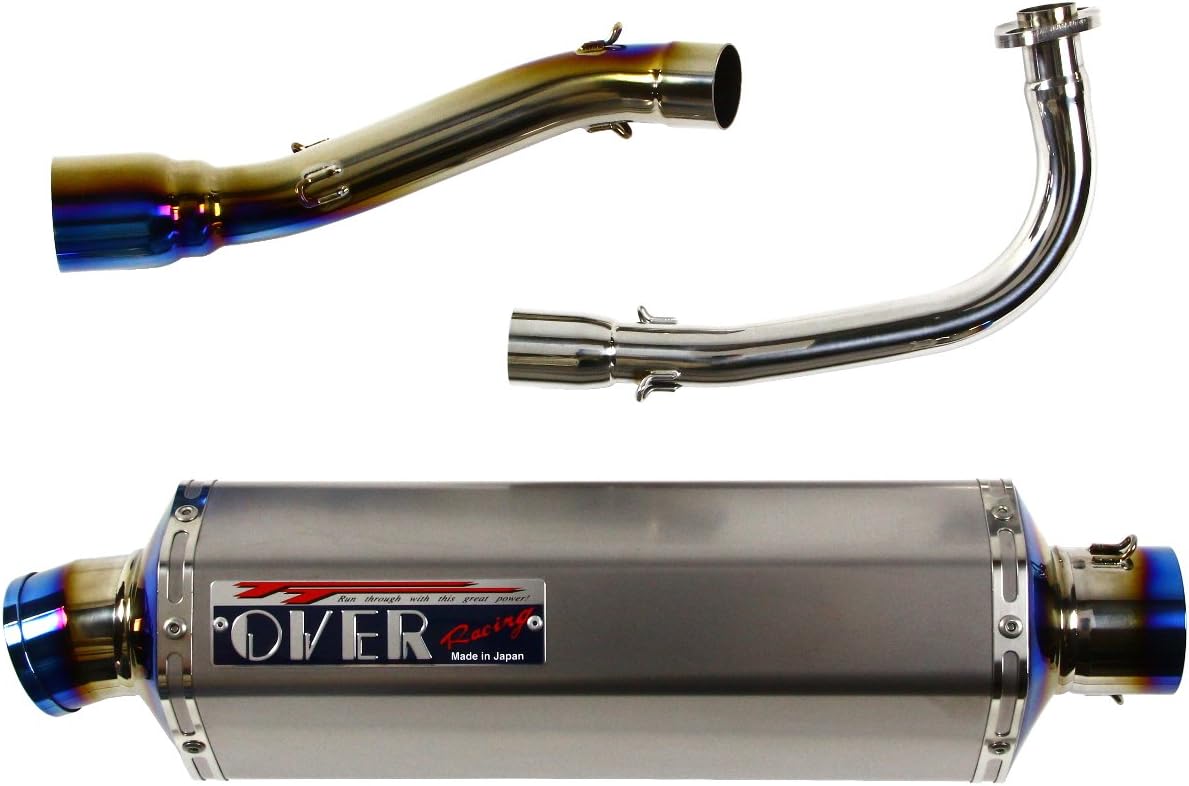 バリオス2型 バリオス 2型 マフラー ショート管 ブラック バーテックス