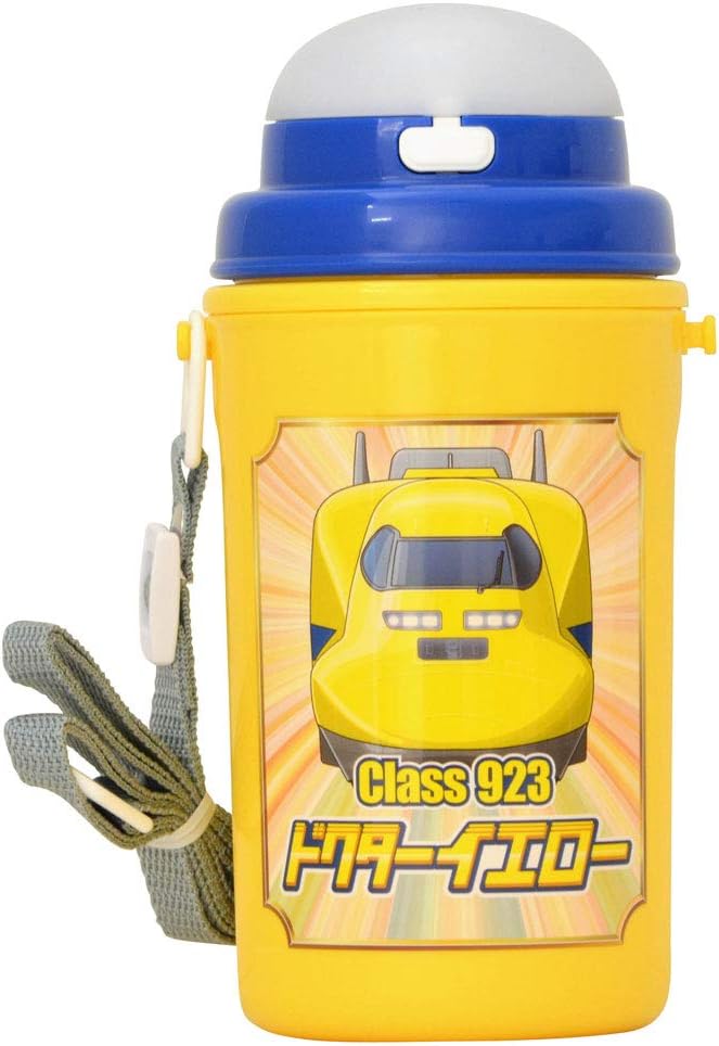 Shinkansen Straw Cold Water Bottle (Hayabusa Kagayaki, Doctor Yellow, Hayabusa (Green))