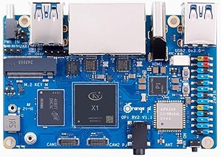 MiiElAOD Orangepi RV2 8GB RAM LPDDR4X 8コア RISC-V AI 2TOPSボード、Wi-Fi 5+BT 5 BLE Run Ubuntu24.04付き