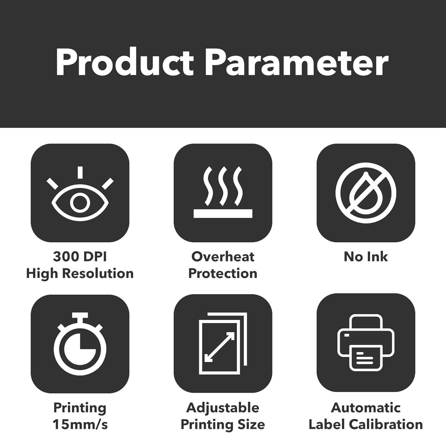 Product Parameter Icons