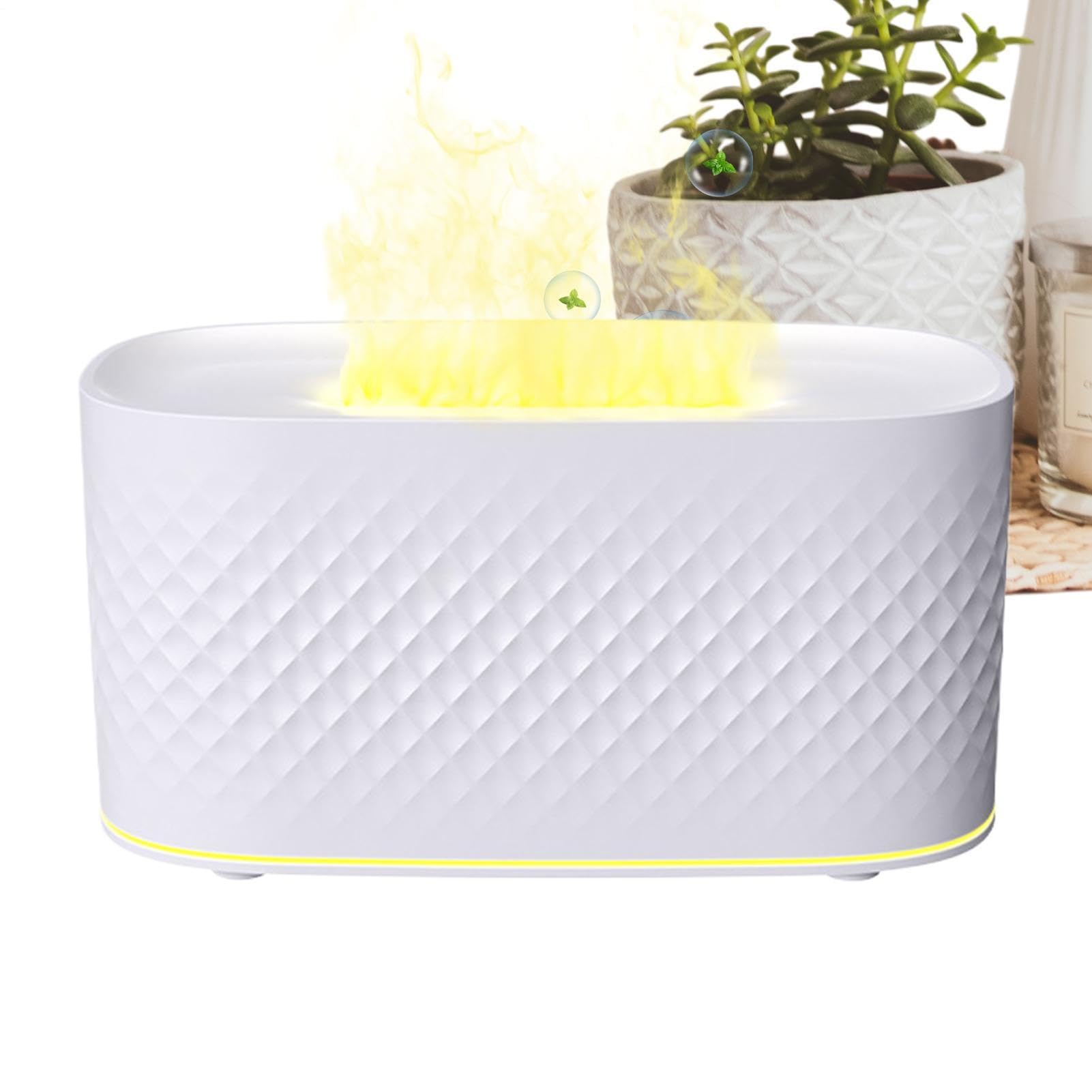 Mini humidificateur diffuseur à flamme USB pour voiture et voyage