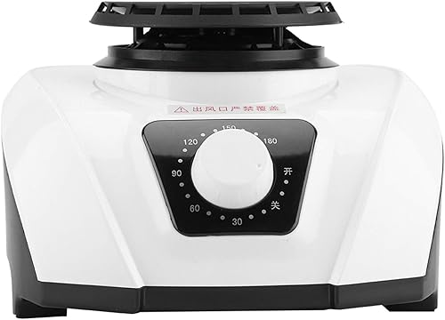 Miniatura 3 de Restokki - Mini secadora eléctrica de lavandería de 1200 W, calentador portátil súper silencioso para ropa y zapatos, súper silenciosa, ahorro de