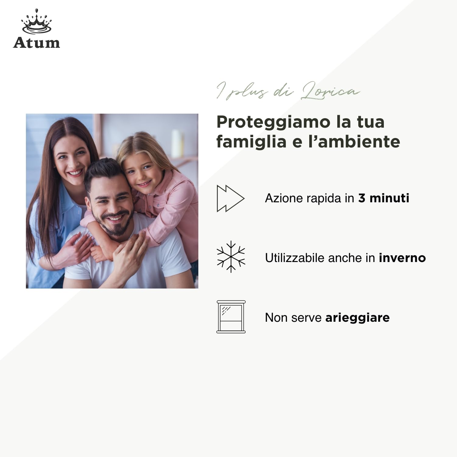 Lorica - Rimuove la Muffa dai Tessuti - Igienizza Pelle, Lana e Fibre Delicate - Inodore e Atossico - 2 lt