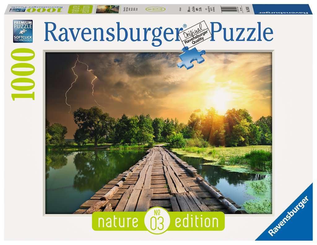 RavensburgerThe Wooden Footbridge Jigsaw Puzzle (1000 Piece)