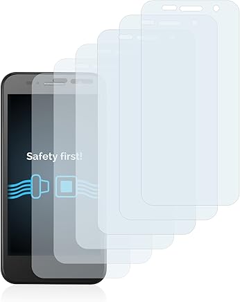 Savvies Protector de Pantalla para ZTE Blade Apex 2 [6 Unidades] - Transparente