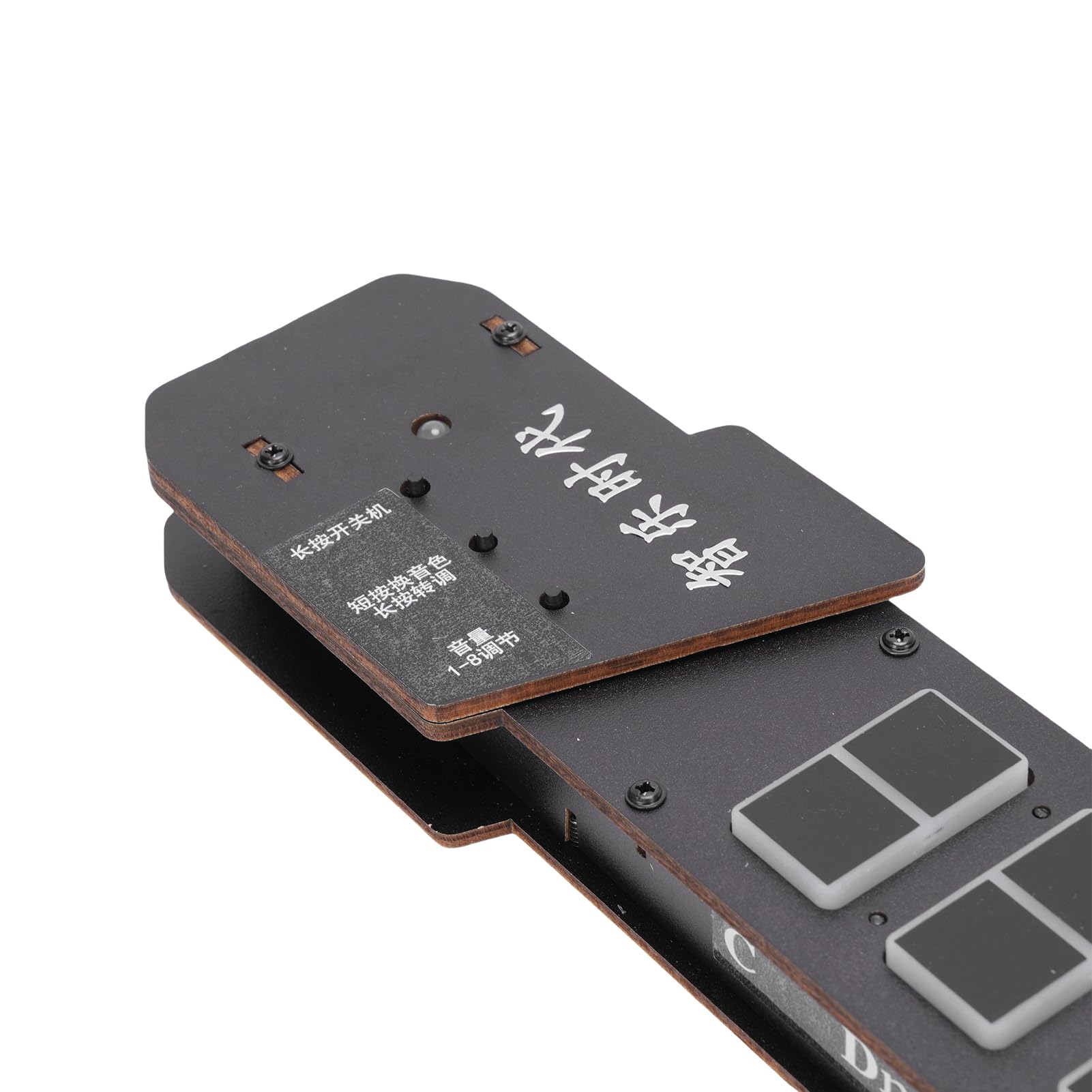 Chitarra Intelligente Senza Corde Design Unico in Legno con 6 Suoni di Strumenti per Principianti e Adolescenti Viaggi Portatili