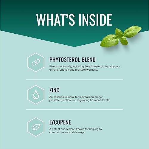 Miniatura 2 de Approved Science Prostarex - Suplemento de próstata - Saw Palmetto, 1200 mg de beta-sitosterol, bioperina - 270 cápsulas - suministro para 3 meses