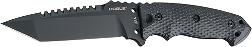Miniatura 2 de Hogue HO35129-BRK EX-F01 Hoja fija Tanto, negro, 5.5 pulgadas