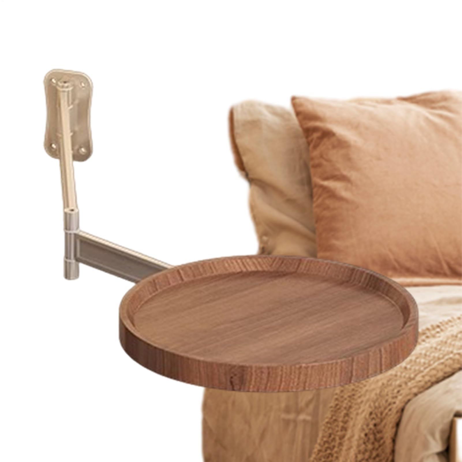 Table d'appoint murale pour salon et cuisine : meuble compact de 28 cm idéal studio