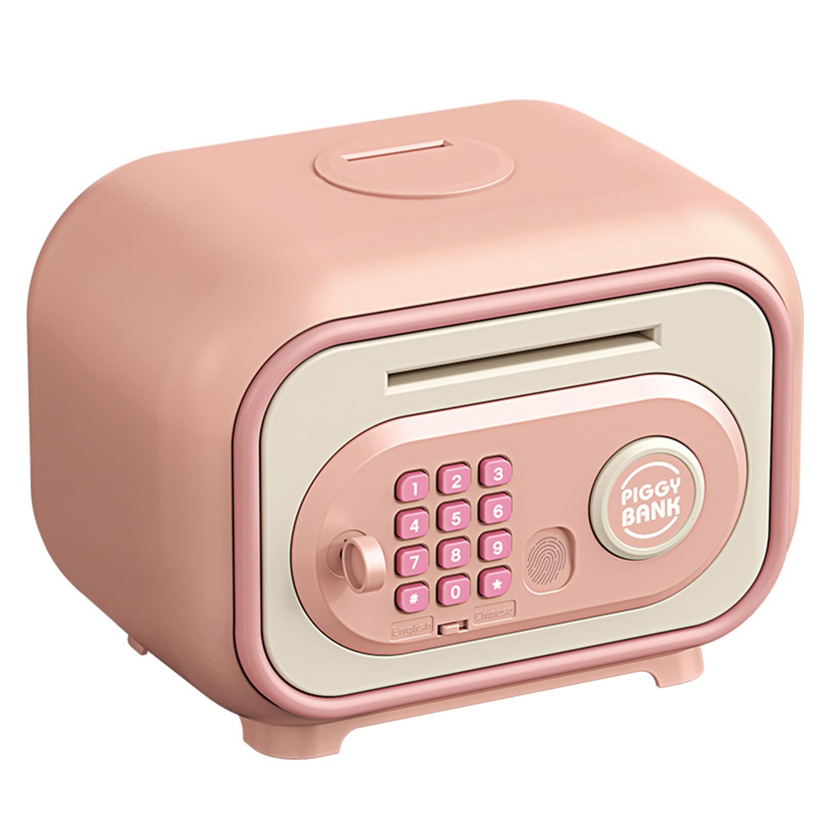 Piggy Banks for Girls, Electronic Money Box Password Fingerprint Safes Cash Coin Piggy Banks Birthday Kids Electronic Money Box for Kids