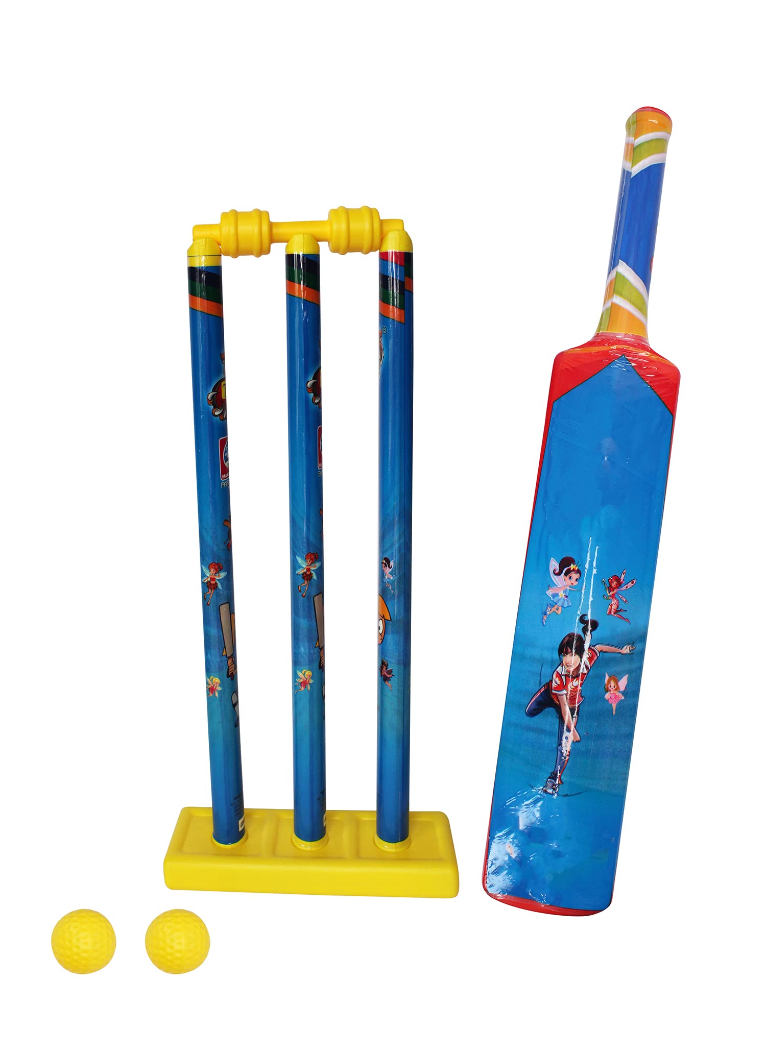 Majik Cricket Set with Stump and Ball Playing Set for 2-5 Year Kids-picture-19