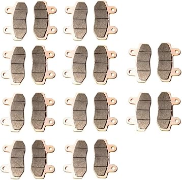Motorcycle Brake Pads Motorcycle Accessories Brake Pads Set For SURRON For UltraBee For SUR RON For Ultra Bee Off-road Dirtbike Brake Pad Color 10 pairs
