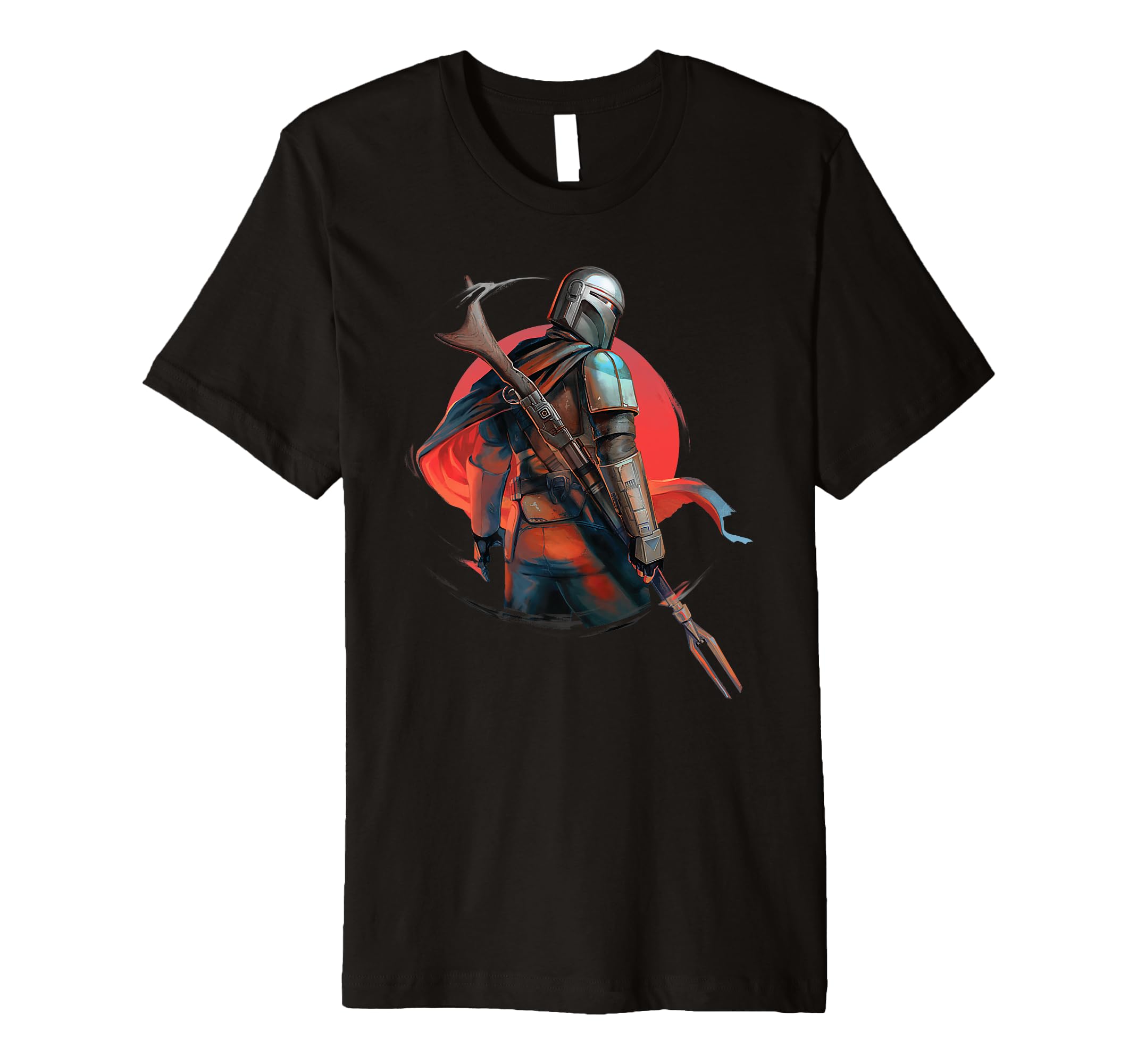 Star Wars The Mandalorian Battle Ready Bounty Hunter Premium T-Shirt