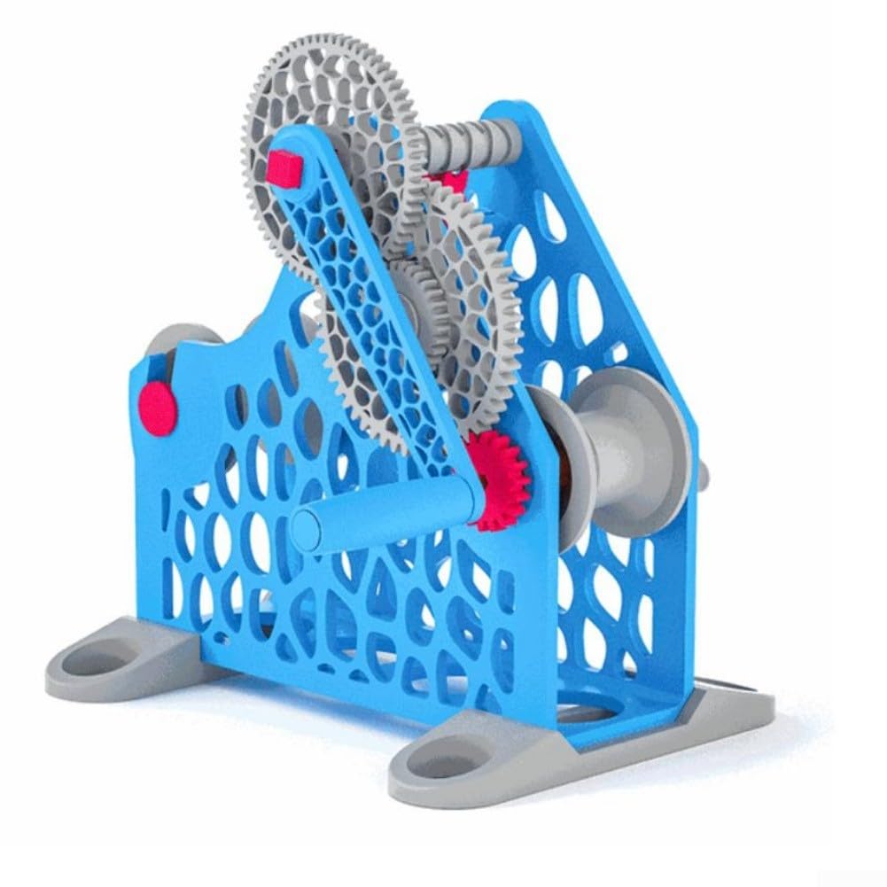 Desmontable para bobinador de filamento de impresora 3D, manivela manual y taladro compatible con bobinas de 1 kg, respetuoso con el medio ambiente (naranja)
