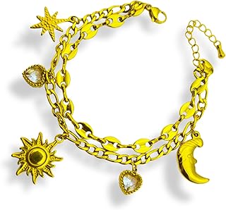 AYSLE JL WOMEN, GIRLS STAINLESS STEEL BRACELET, ELEGANT JEWLERY BRACELETES SUITABLE FOR MOST WRIST SIZES (JL39)