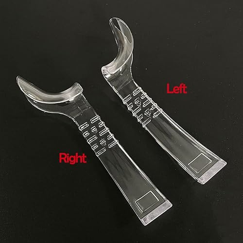 Miniatura 6 de Angzhili 4 piezas de retractor de mejillas intraoral dental, retractor de medio labio, retractores de labios unilaterales para adultos, herramienta