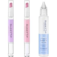 Push & Buff 2-in-1 Cuticle Oil Pusher Pen, Nail Care Products 2+Gel