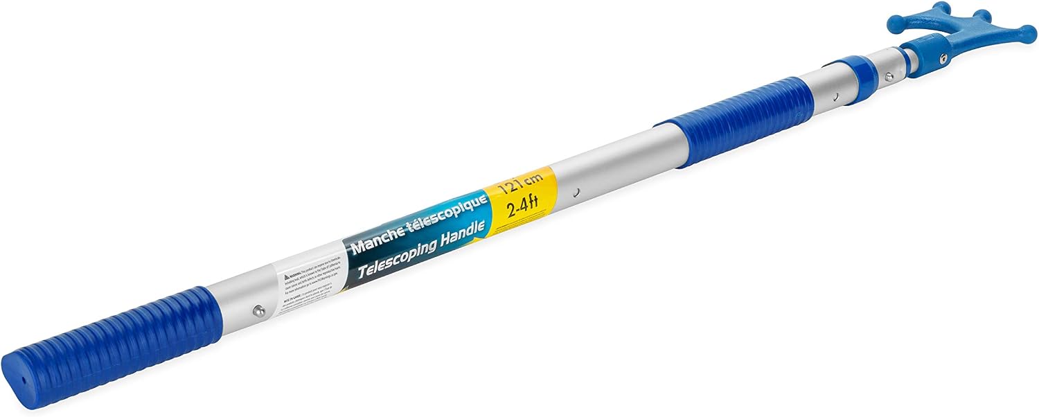 Camco Boat Hook Attachment | Features a Centered Push-Off | Compatible with All Handles & Most Other Brands (41940), Blue