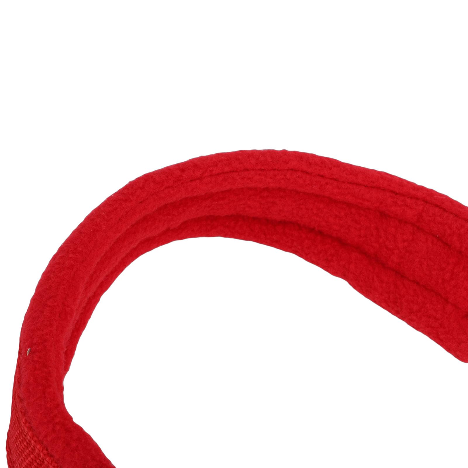 Cavezze per cavallo regolabili in nylon morbido e resistente, rosse, capezzale da equitazione con cinturino in nylon PP largo 25 mm con fibbia in metallo per cavallo medio, per