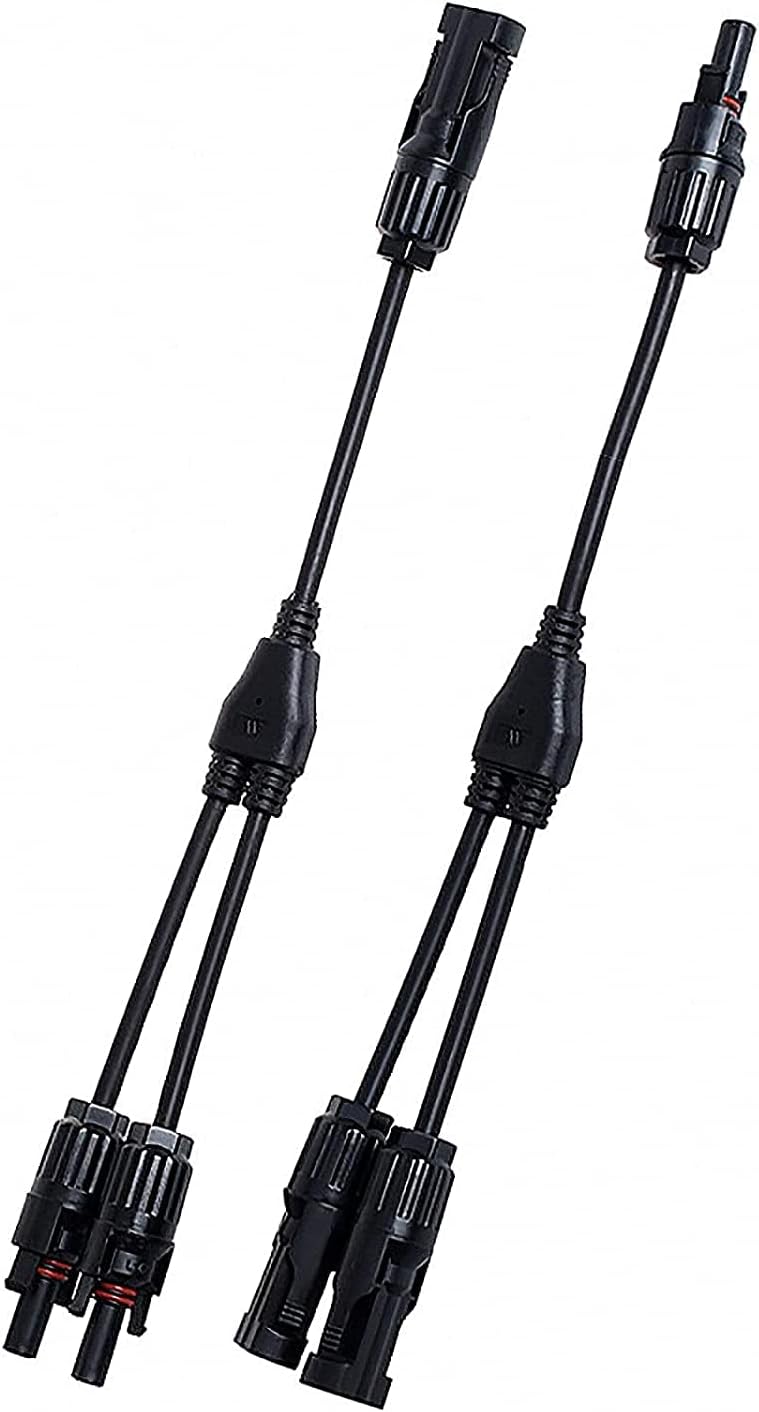 FOSSiBOT F2400 Solar Plug YBranch Parallel Adapter Cable Wire Plug