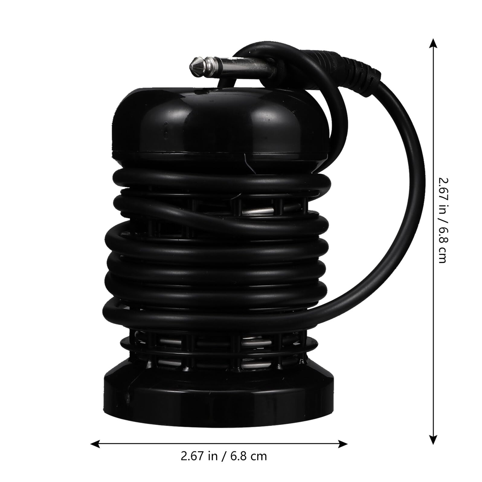 10 Pezzi Array Ionici per Pediluvio Piedi in Plastica Nera, Resistenti e Facili da Pulire, per Vasca Idromassaggio Plantare a Casa