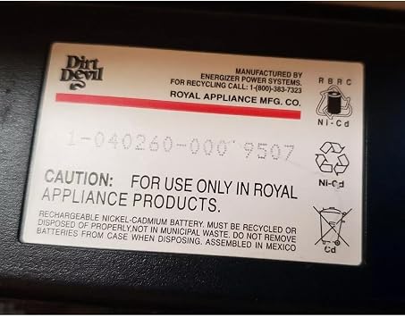 حزمة البطارية استبدال ل ديرت الشيطان 0840 فراغ حزمة البطارية 4.8 V 2000 mah