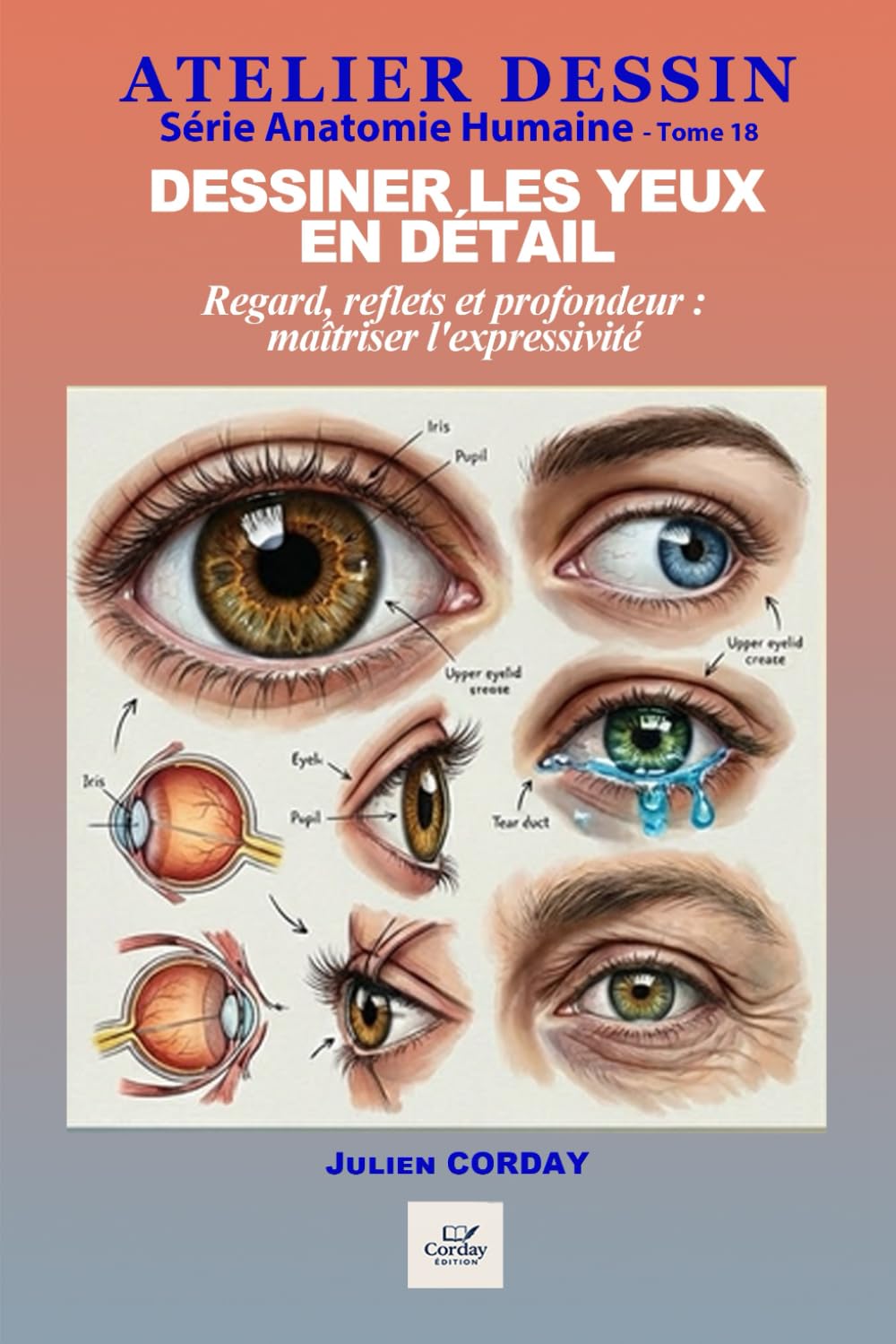 Dessiner les yeux en détail: Regard, reflets et profondeur : maîtriser l'expressivité (ATELIER DESSIN)