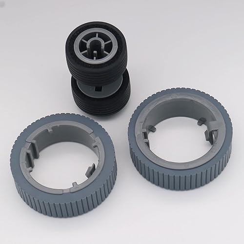 Miniatura 6 de Intendvision Juego de rodillos de freno de repuesto y rodillos de selección compatibles con Fujitsu fi-7460 fi-7480, número de pieza PA03710-0001