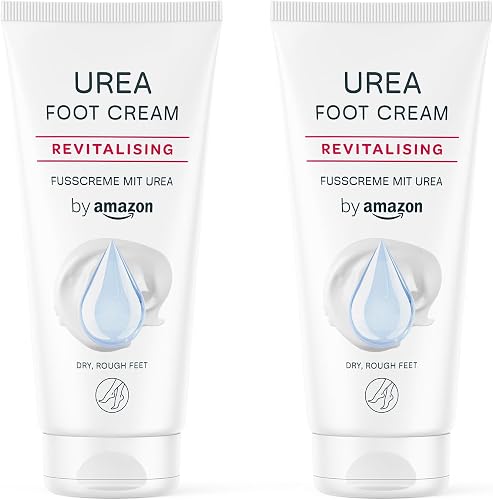 by Amazon Crème pour les pieds à l'urée 2 x 100 ml 