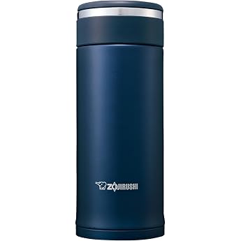 Zojirushi Mahobin SM-JF36-AD Water Bottle, 12.2 fl oz (360 ml), Screw Mug, Lightweight &amp; Compact, Standard Type, Smooth Mouth