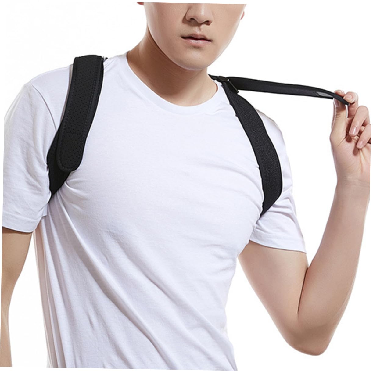 Men Posture Back Brace Humpback Corrector Sitting Posture Belt Orthopedic Belt Back Support