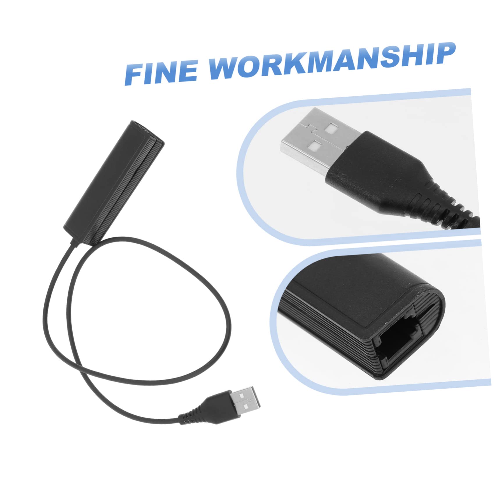 3stücke Female Headset Jack Zu Male USB Stereo Telefonadapterkabel Zu USB Für Headsets Leicht Und Tragbar Für Pc Und Laptop