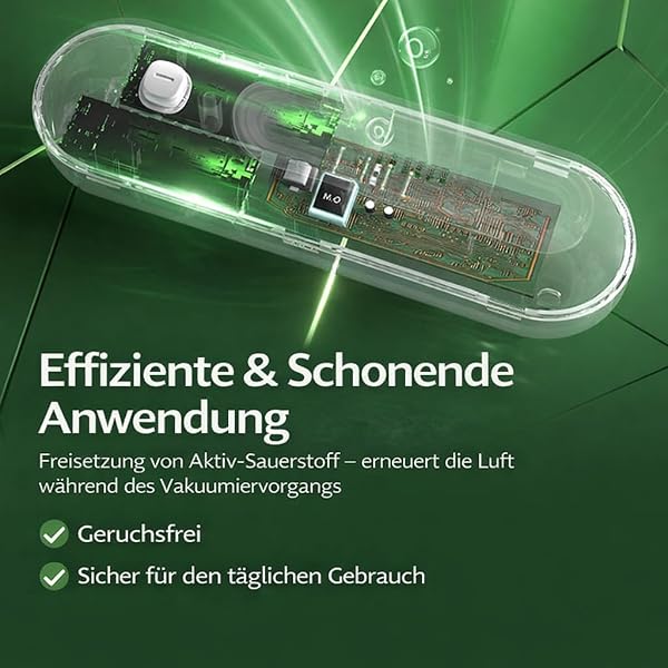 Ozoori KüHlschrank Deodorierer, 2026 Neu 2 Modes Rechargeable Odour Neutraliser, Kompakt, Kabellos, Kein Filterwechsel Erforderlich, Geruchskontrolle FüR FüR KüHlschrank (Gold+Weiß) - 3